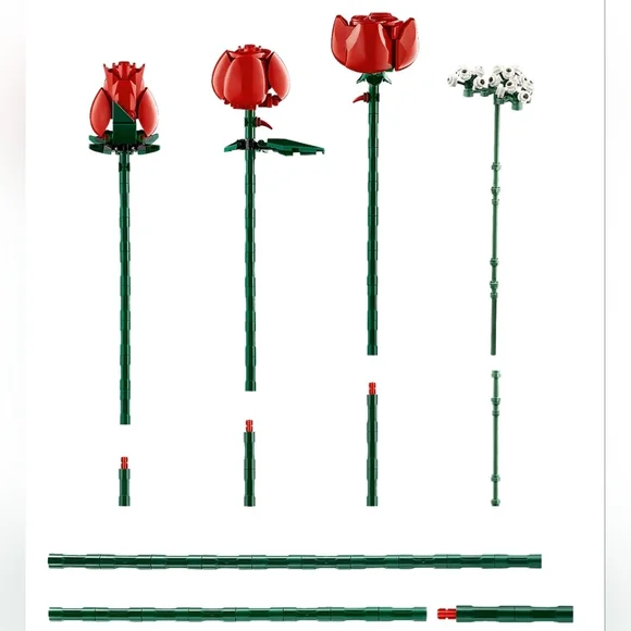 LEGO Bouquet of Roses - Picture 10 of 10